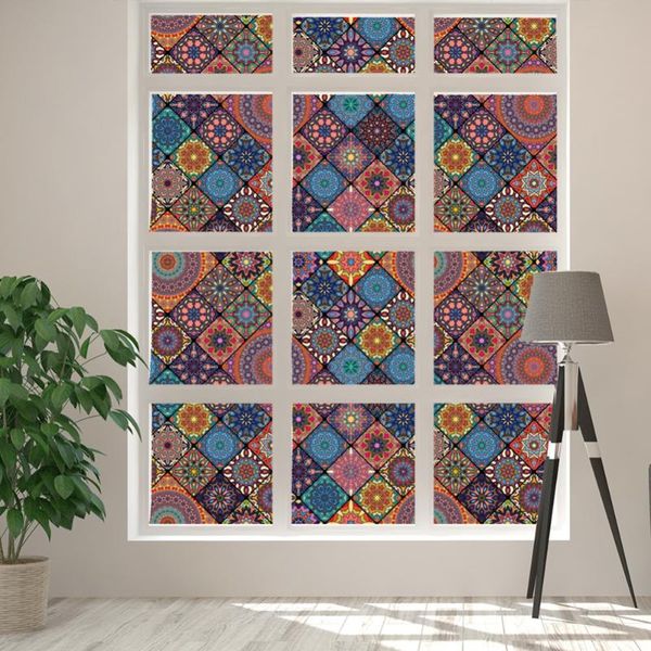 window stickers colorful retro mandala flower electrostatic glass sticker pure frosted kitchen floor bathroom home decoration
window stickers colorful retro mandala flower electrostatic glass sticker pure frosted kitchen floor bathroom home decoration