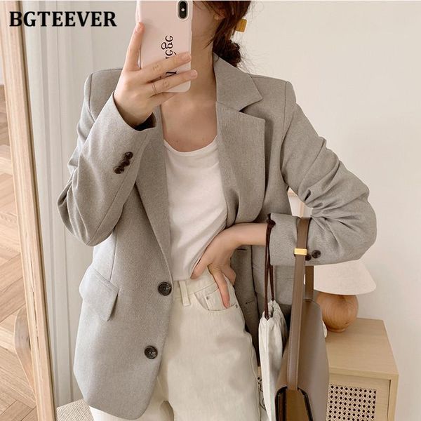 women's suits & blazers bgteever office ladies long sleeve blazer single-breasted pockets women jackets autumn elegant outwear femme, White;black
women's suits & blazers bgteever office ladies long sleeve blazer single-breasted pockets women jackets autumn elegant outwear femme, White;black