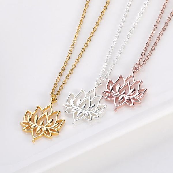 pendant necklaces fashion gold silver color stainless steel flower lotus shape couple yoga chakra necklace for women charm jewelry gift
pendant necklaces fashion gold silver color stainless steel flower lotus shape couple yoga chakra necklace for women charm jewelry gift
