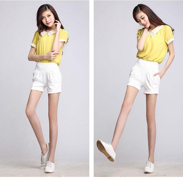 women's shorts 2021 summer fashion women skirts high waist casual suit black white short pants ladies, White;black
women's shorts 2021 summer fashion women skirts high waist casual suit black white short pants ladies, White;black