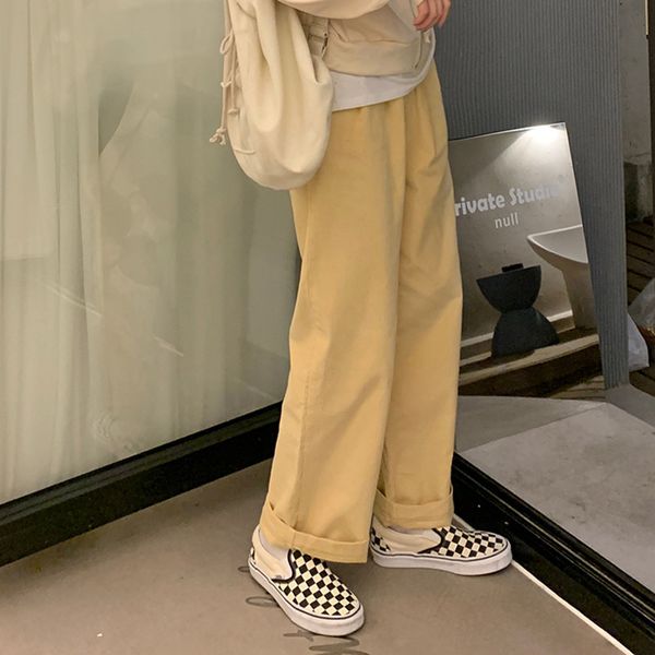 4 colors long trousers women loose breif straight pants casual corduroy pants female wide leg pants womens (f4162 210423, Black;white
4 colors long trousers women loose breif straight pants casual corduroy pants female wide leg pants womens (f4162 210423, Black;white