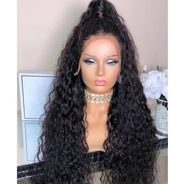 synthetic wigs high ponytail natural wave glueless lace front wig heat resistant fiber t part with headwraps headband pre plucke, Black
synthetic wigs high ponytail natural wave glueless lace front wig heat resistant fiber t part with headwraps headband pre plucke, Black