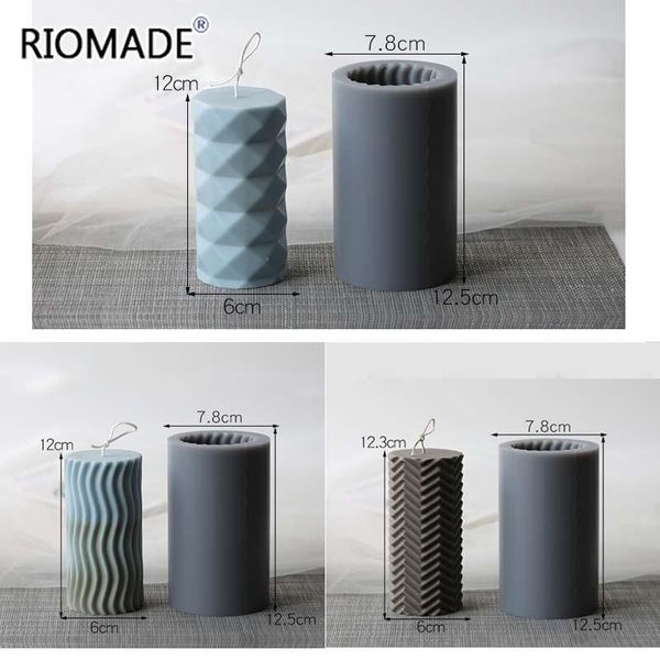 craft tools cylindrical candle molds water cube horizontal fold vertical ripple styles silicone mold diy making mould
craft tools cylindrical candle molds water cube horizontal fold vertical ripple styles silicone mold diy making mould