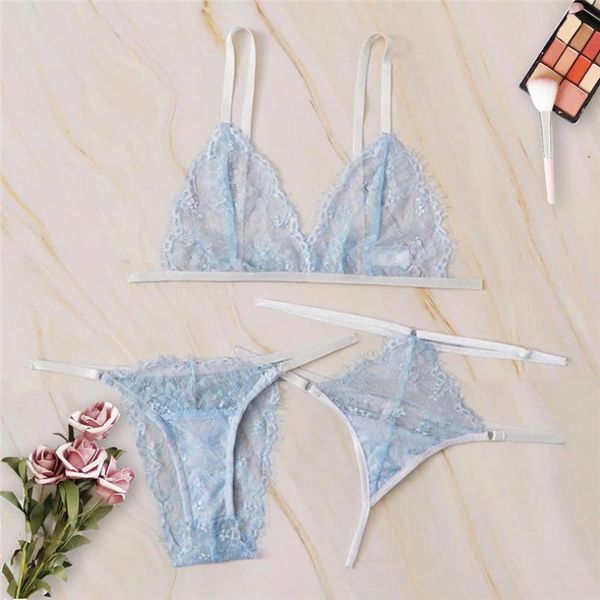 bras sets 3pc women v-neck lace bra thong hollow g-string lingerie pajamas sleepwear soutien gorge erotique 30nov7, Red;black
bras sets 3pc women v-neck lace bra thong hollow g-string lingerie pajamas sleepwear soutien gorge erotique 30nov7, Red;black