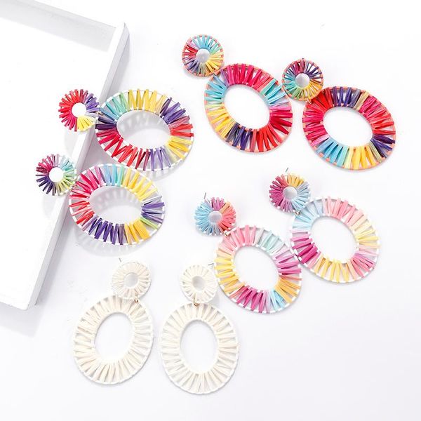 dangle & chandelier aensoa multicolor raffia drop earrings bohemia ethnic handmade for women geometric statement wedding jewelry, Silver
dangle & chandelier aensoa multicolor raffia drop earrings bohemia ethnic handmade for women geometric statement wedding jewelry, Silver
