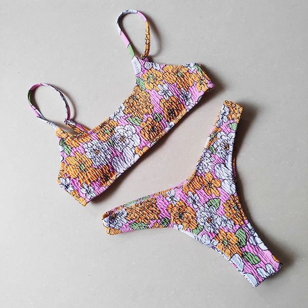 2021bandeau push up bikini set spaghetti strap two piece swimsuit ruched bikinis women swimwear floral bathing suit beach wear, White;black
2021bandeau push up bikini set spaghetti strap two piece swimsuit ruched bikinis women swimwear floral bathing suit beach wear, White;black