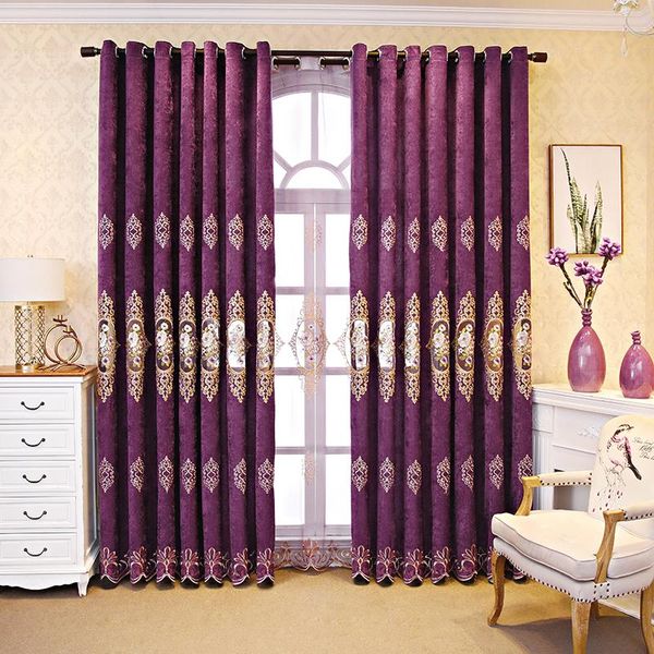 european luxury ready made finished drapes chenille rose floral embroidered curtain for living room &
european luxury ready made finished drapes chenille rose floral embroidered curtain for living room &