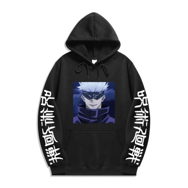 men's hoodies & sweatshirts japan anime jujutsu kaisen fashionable printing men/women street couple casual fashion pullover sweatshirt, Black
men's hoodies & sweatshirts japan anime jujutsu kaisen fashionable printing men/women street couple casual fashion pullover sweatshirt, Black