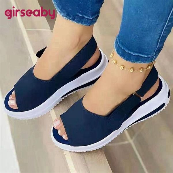 sandals girseaby 2021 platform flat back strap open toe buckle sport casual low upper breathable summer shoes big size 43, Black
sandals girseaby 2021 platform flat back strap open toe buckle sport casual low upper breathable summer shoes big size 43, Black
