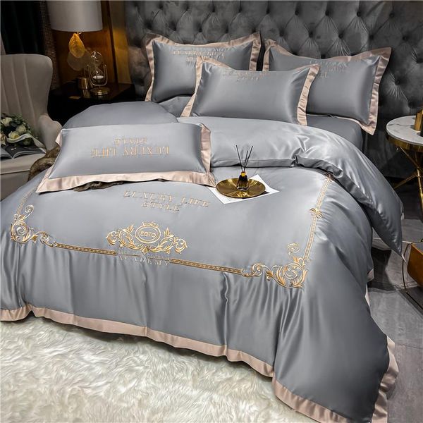 bedding sets 2021 ly washed silk bed four-piece ice luxury high-end linen quilt cover sheet summer silky smooth
bedding sets 2021 ly washed silk bed four-piece ice luxury high-end linen quilt cover sheet summer silky smooth