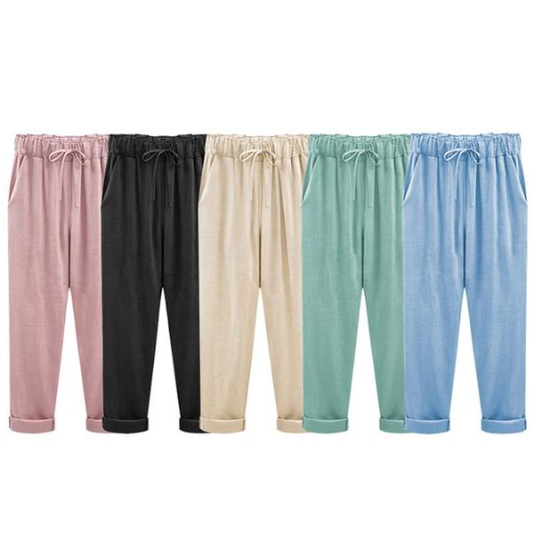 harem pant female trousers casual overalls pants plus size spring autumn loose cotton linen high waist wide leg women women's & capris, Black;white
harem pant female trousers casual overalls pants plus size spring autumn loose cotton linen high waist wide leg women women's & capris, Black;white