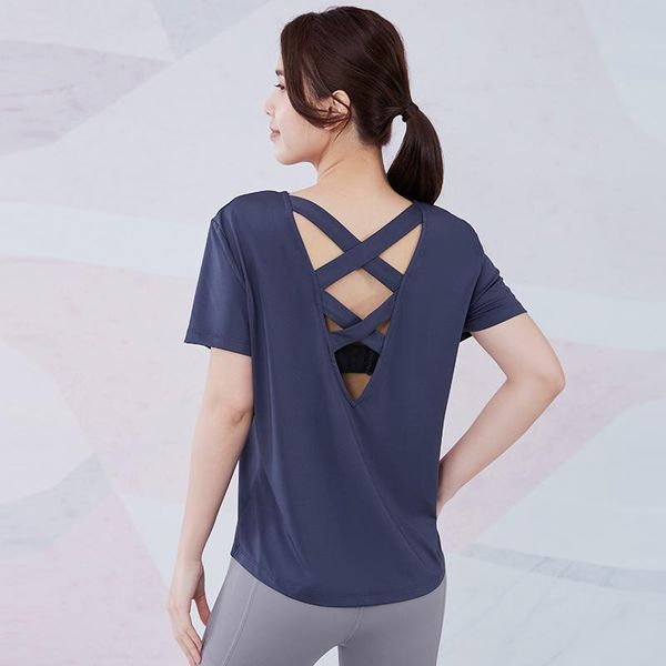 yoga outfit willarde backless women fitness sport shirts quick dry running workout t-shirts short sleeved
yoga outfit willarde backless women fitness sport shirts quick dry running workout t-shirts short sleeved