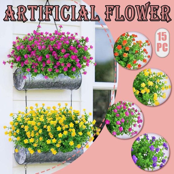 decorative flowers & wreaths 15pc artificial flower plastic potted plants home deco bouquet fake party supplies po props diy wedding
decorative flowers & wreaths 15pc artificial flower plastic potted plants home deco bouquet fake party supplies po props diy wedding