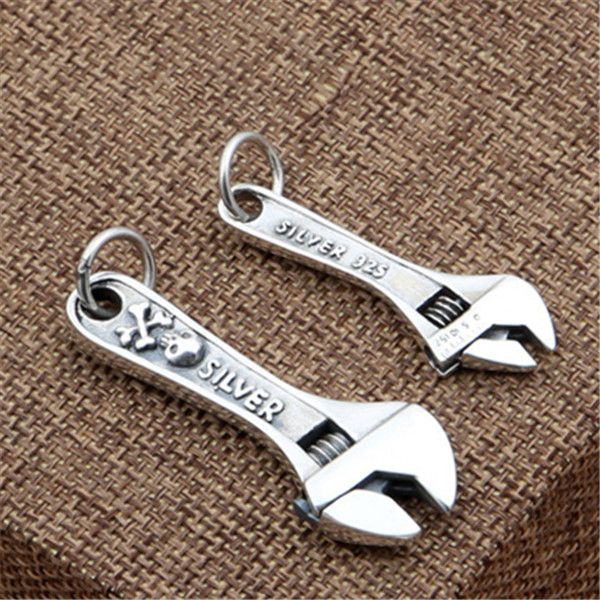 925 sterling silver cross skull wrench pendant necklaces without stones american european vintage antique designer luxury jewelry accessorie
925 sterling silver cross skull wrench pendant necklaces without stones american european vintage antique designer luxury jewelry accessorie