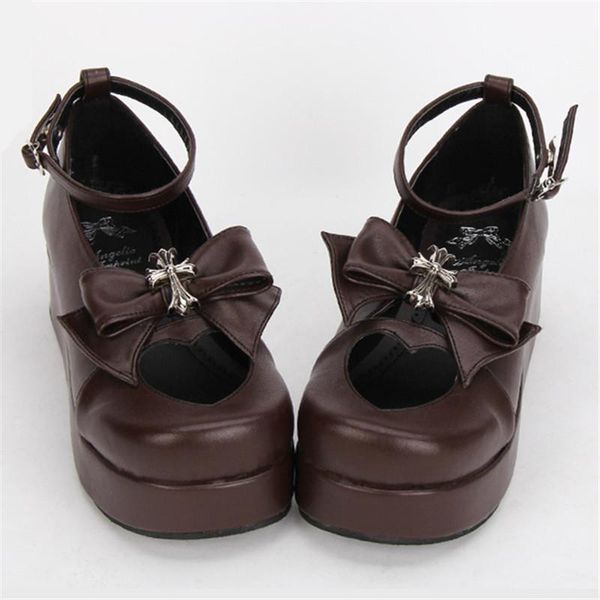lolita spring autumn bow maid dress up women's wedge shoes princess kawaii cross platform girls single lovely fenale, Black
lolita spring autumn bow maid dress up women's wedge shoes princess kawaii cross platform girls single lovely fenale, Black