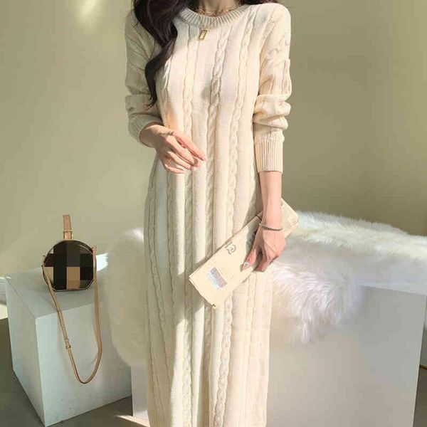 new autumn sweater women dress winter long sleeve sweater knitted dresses long loose maxi oversize dresses knitting robe vestido 210420, Black;gray
new autumn sweater women dress winter long sleeve sweater knitted dresses long loose maxi oversize dresses knitting robe vestido 210420, Black;gray