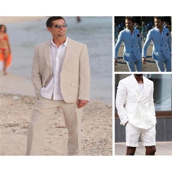 men's suits & blazers summer beach style linen beige wedding suits for men comfortable breathable casual man suit blazer blue whit, White;black
men's suits & blazers summer beach style linen beige wedding suits for men comfortable breathable casual man suit blazer blue whit, White;black