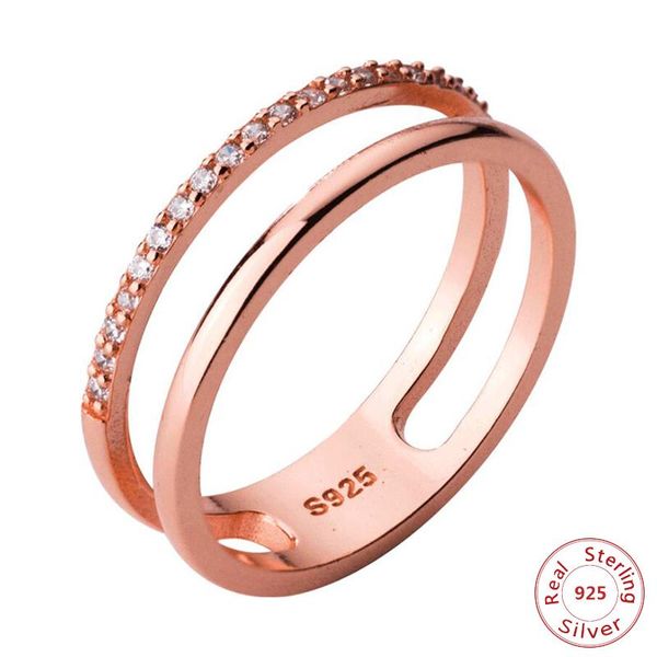 wedding rings unique 100% 925 sterling silver stackable cz double circle layers ring for women authentic jewelry, Slivery;golden
wedding rings unique 100% 925 sterling silver stackable cz double circle layers ring for women authentic jewelry, Slivery;golden