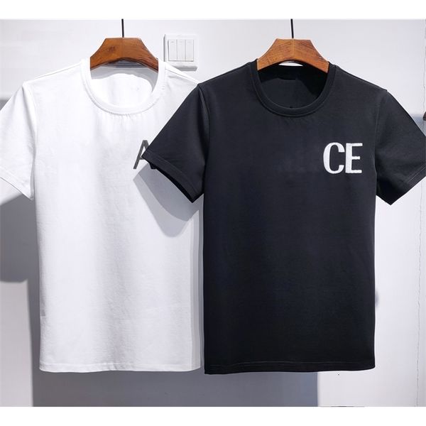 2021 summer new trendy brand men's t-shirt pure cotton short-sleeved fabric comfortable and fashionable all-match1i, White;black
2021 summer new trendy brand men's t-shirt pure cotton short-sleeved fabric comfortable and fashionable all-match1i, White;black
