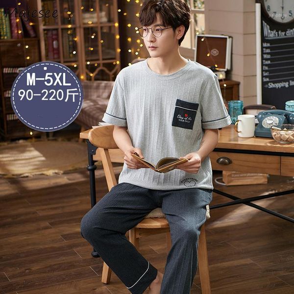 pajama sets men print short sleeve long pants casual sleepwear home wear lounge soft comfortable spring summer leisure loose 5xl men's, Black;brown
pajama sets men print short sleeve long pants casual sleepwear home wear lounge soft comfortable spring summer leisure loose 5xl men's, Black;brown