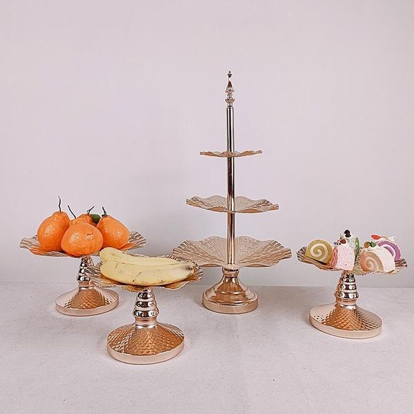 other bakeware 4pcs fruit plate gold tray stand holder table home cake jewelry storage with handle
other bakeware 4pcs fruit plate gold tray stand holder table home cake jewelry storage with handle