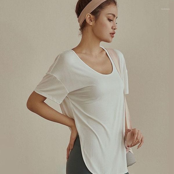 yoga outfit short sleeve women gym workout fitness running sport t-shirts training wear loose quick-drying tees tank top
yoga outfit short sleeve women gym workout fitness running sport t-shirts training wear loose quick-drying tees tank top