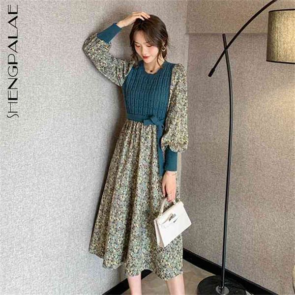 shengpllae printed floral dress for women's spring waistband patchwork knit elegant sim fit long sleeve dresses 5a1083 210427, Black;gray
shengpllae printed floral dress for women's spring waistband patchwork knit elegant sim fit long sleeve dresses 5a1083 210427, Black;gray