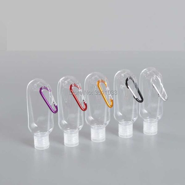 storage bottles & jars 50ml empty platic bottle with hook clear refillable transparent travel household belt clip
storage bottles & jars 50ml empty platic bottle with hook clear refillable transparent travel household belt clip