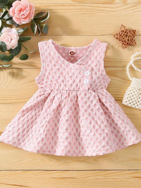 baby geo graphic button detail dress she, Red;yellow
baby geo graphic button detail dress she, Red;yellow