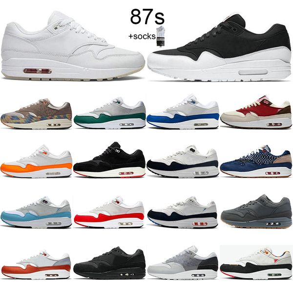 selling classic 1 one men women 87 running shoes triple black white red sports trainers cushion surface breathable 87s mens sport outdoor sn
selling classic 1 one men women 87 running shoes triple black white red sports trainers cushion surface breathable 87s mens sport outdoor sn