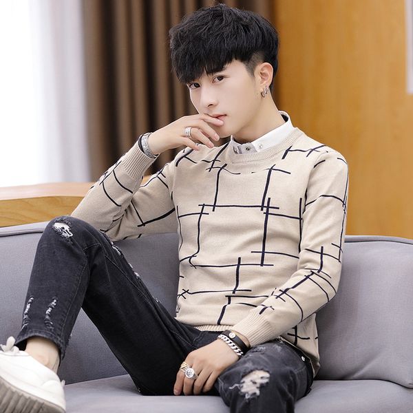 men's sweaters round turtleneck jumpers, long-sleeve, solid-fashion fashion fashion, long-sleeve male sweater every day. s3v1, White;black
men's sweaters round turtleneck jumpers, long-sleeve, solid-fashion fashion fashion, long-sleeve male sweater every day. s3v1, White;black