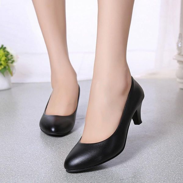 dropshiping patent leather low heels women shoes professional ladies shallow mouth work elegant office dress, Black 
dropshiping patent leather low heels women shoes professional ladies shallow mouth work elegant office dress, Black