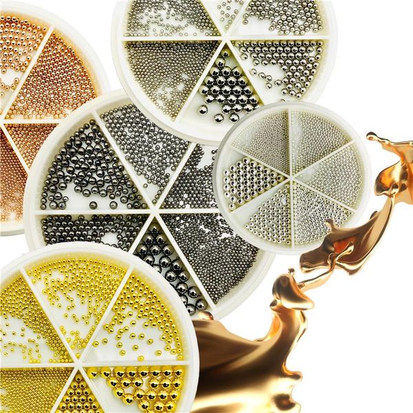 1wheel x 6 color mixed size golden silver rose gold nail art tiny caviar beads studs 3d mini ball diy accessorion decorations, Silver;gold
1wheel x 6 color mixed size golden silver rose gold nail art tiny caviar beads studs 3d mini ball diy accessorion decorations, Silver;gold