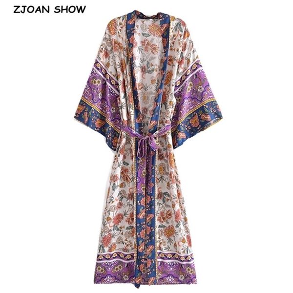 boho locate floral print long kimono shirt hippie women lacing up tie bow sashes cardigan loose blouse holiday 210429, White
boho locate floral print long kimono shirt hippie women lacing up tie bow sashes cardigan loose blouse holiday 210429, White