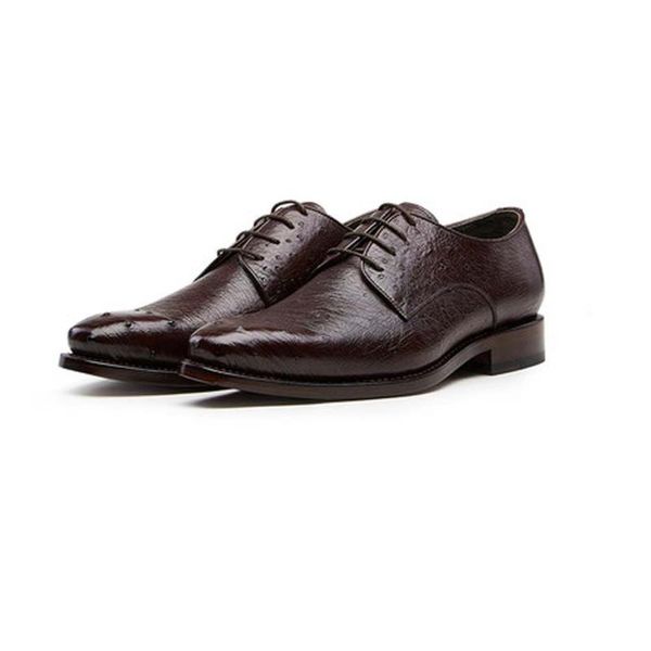 dress shoes cwv south africa ostrich leather men business leisure pointed handmade formal, Black
dress shoes cwv south africa ostrich leather men business leisure pointed handmade formal, Black