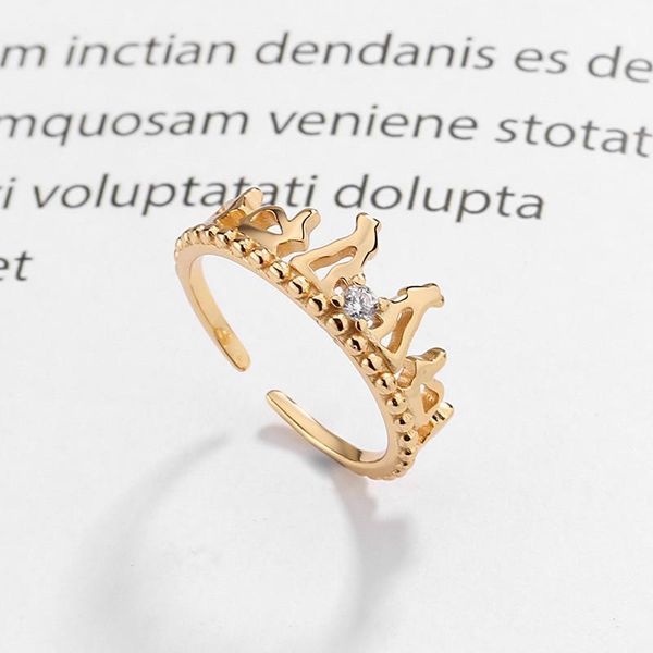cluster rings daiwujan korean personality light luxury zircon hollow crown open ring for women 925 sterling silver wedding party jewelry gif, Golden;silver
cluster rings daiwujan korean personality light luxury zircon hollow crown open ring for women 925 sterling silver wedding party jewelry gif, Golden;silver