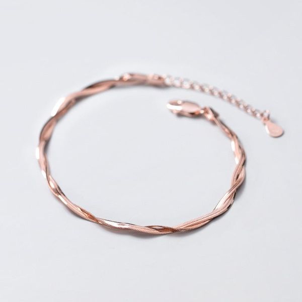 sterling silvercolor temperament fashion irregular twist snake chain bracelet for women lady daughter jewelry charm bracelets, Golden;silver
sterling silvercolor temperament fashion irregular twist snake chain bracelet for women lady daughter jewelry charm bracelets, Golden;silver