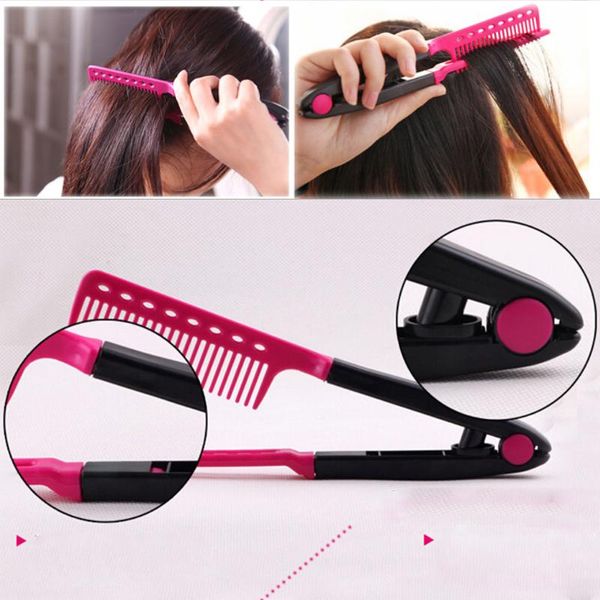 hair brushes v type washable folding straightener comb diy salon hairdressing brush styling tool accessory supplies, Silver
hair brushes v type washable folding straightener comb diy salon hairdressing brush styling tool accessory supplies, Silver