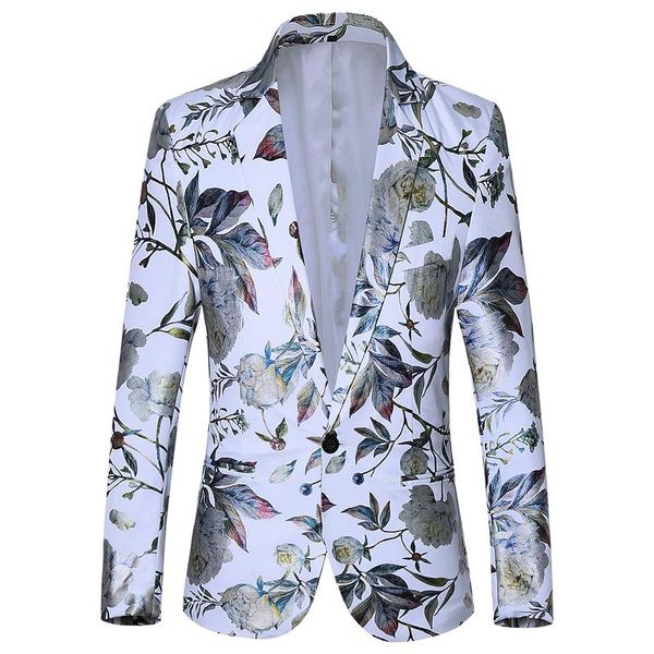 men's suits & blazers casual business wedding long sleeve print floral suit coat jacket single button for men stylish, White;black
men's suits & blazers casual business wedding long sleeve print floral suit coat jacket single button for men stylish, White;black