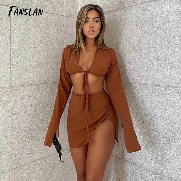 casual dresses fanslan bodycon dress two piece long sleeve deep v neck solid side slits mini women summer autumn fashion, Black;gray
casual dresses fanslan bodycon dress two piece long sleeve deep v neck solid side slits mini women summer autumn fashion, Black;gray