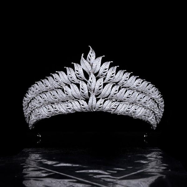 hair clips & barrettes myfeivo exquisite zircon wedding crown luxury 3 layers leaf bridal tiaras bride crowns for party prom hq0581, Golden;silver
hair clips & barrettes myfeivo exquisite zircon wedding crown luxury 3 layers leaf bridal tiaras bride crowns for party prom hq0581, Golden;silver
