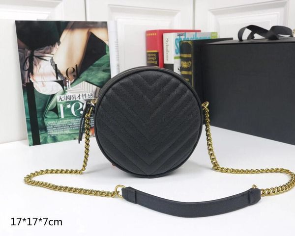 2021 ladies shoulder bag fashion classic vinyle caviar pattern chain bags woman shoulders messenger handbag leather round cake bagss
2021 ladies shoulder bag fashion classic vinyle caviar pattern chain bags woman shoulders messenger handbag leather round cake bagss