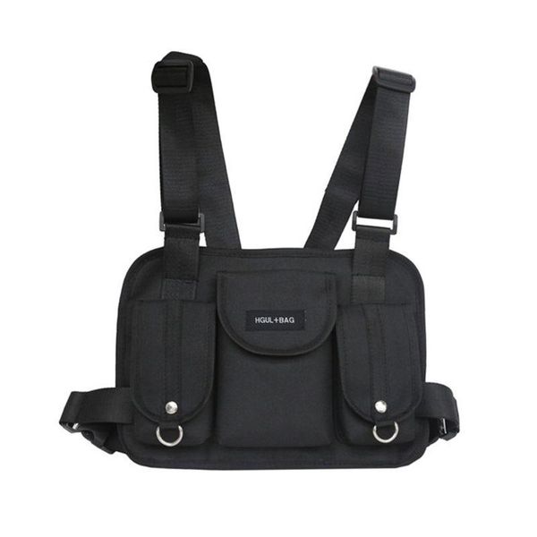 backpack men chest rig waist bag hip hop street wear shoulder bags j60d