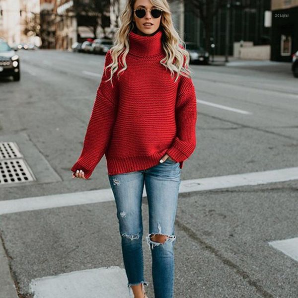 women turtleneck sweater autumn winter warm female jumper thick ol sweaters ribbed knitted pullover femme women's, White;black
women turtleneck sweater autumn winter warm female jumper thick ol sweaters ribbed knitted pullover femme women's, White;black