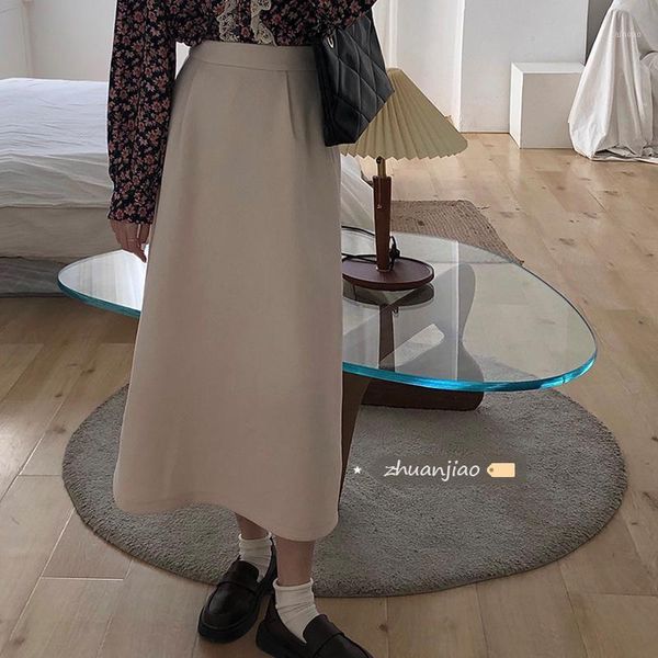 skirts high waisted tweed skirt women's 2021 spring and autumn thin split loose a-line age reducing meat covered medium lengt, Black
skirts high waisted tweed skirt women's 2021 spring and autumn thin split loose a-line age reducing meat covered medium lengt, Black
