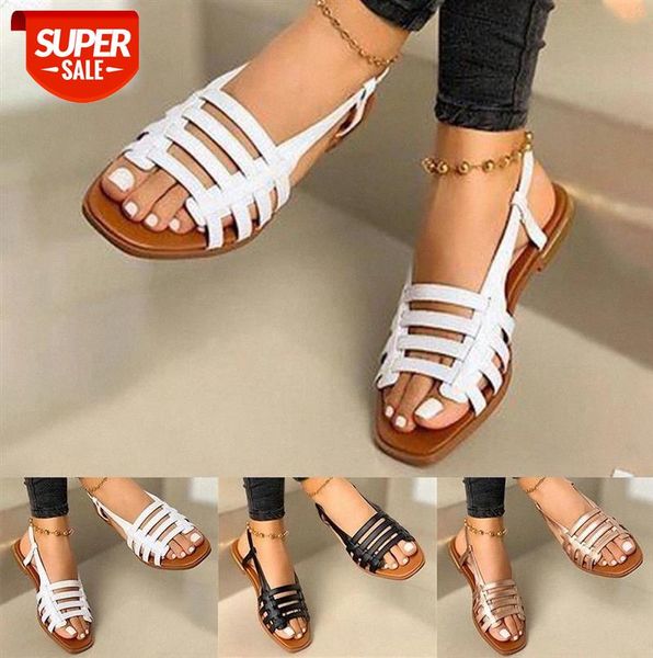 flat sandals ladies summer outdoor fashion leather shoes round toe elegent slipper adjustable buckle strap casual #ri5d, Black
flat sandals ladies summer outdoor fashion leather shoes round toe elegent slipper adjustable buckle strap casual #ri5d, Black