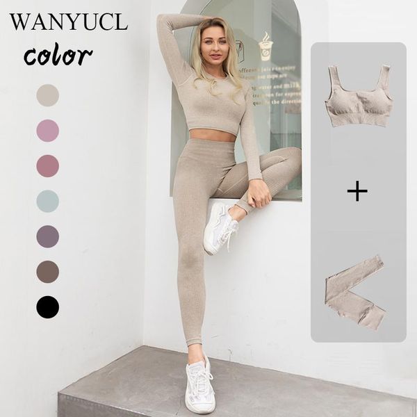 yoga outfit wanyucl women's sportswear fitness sets high waist sports leggings bra gym clothing workout set sport suit
yoga outfit wanyucl women's sportswear fitness sets high waist sports leggings bra gym clothing workout set sport suit
