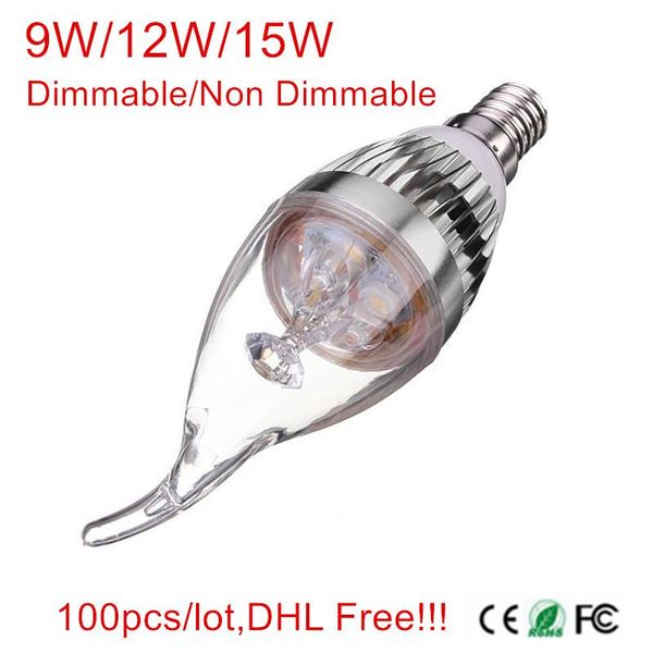 bulbs 100pcs/lot,dhl e14 9w/12w/15w dimmable tail led candle lamp ac110v/220v spot light indoor lighting
bulbs 100pcs/lot,dhl e14 9w/12w/15w dimmable tail led candle lamp ac110v/220v spot light indoor lighting
