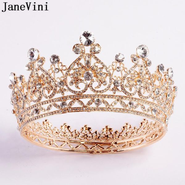hair clips & barrettes janevini luxury gold round wedding crown tiaras silver rhinestone bridal headwear party headpieces crystal jewelry co, Golden;silver
hair clips & barrettes janevini luxury gold round wedding crown tiaras silver rhinestone bridal headwear party headpieces crystal jewelry co, Golden;silver