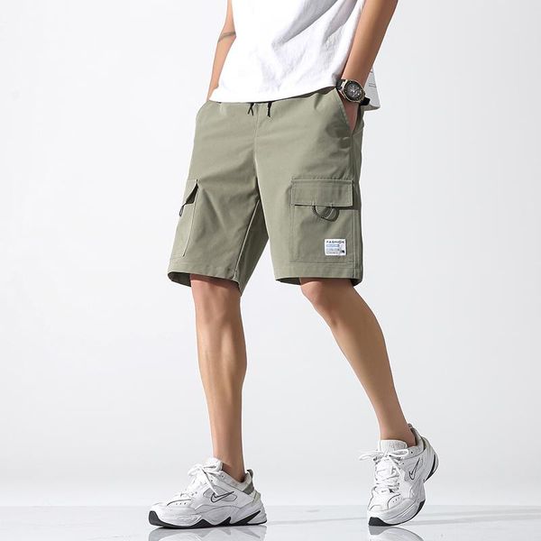 men's shorts brand 2021 summer beach cargo pants casual overalls multi-pocket solid color sports male m-4xl, White;black
men's shorts brand 2021 summer beach cargo pants casual overalls multi-pocket solid color sports male m-4xl, White;black
